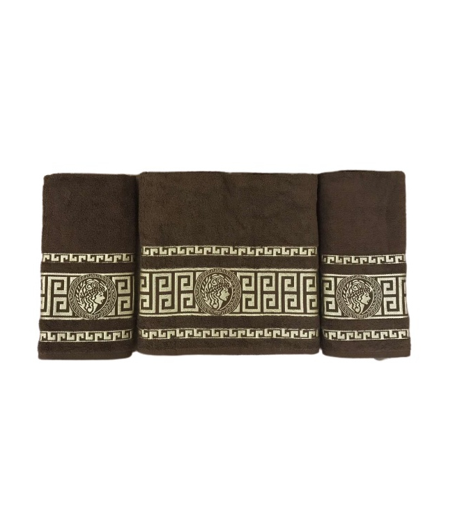 Набор полотенец для лица и тела Gold Soft Life Версаче 2х50*90 см + 70*140 см махровые банные в коробке коричневый арт.ts-02169
Набор полотенец для лица и тела Gold Soft Life Версаче 2х50*90 см + 70*140 см махровые банные в коробке коричневый арт.ts-02169