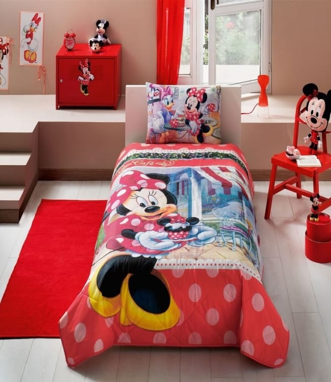 Покрывало с наволочкой Tac Disney Minnie Tea Time полуторное 160*220 см + наволочка 50*70 см хлопок подростковое арт.TAC60109097
Покрывало с наволочкой Tac Disney Minnie Tea Time полуторное 160*220 см + наволочка 50*70 см хлопок подростковое арт.TAC60109097