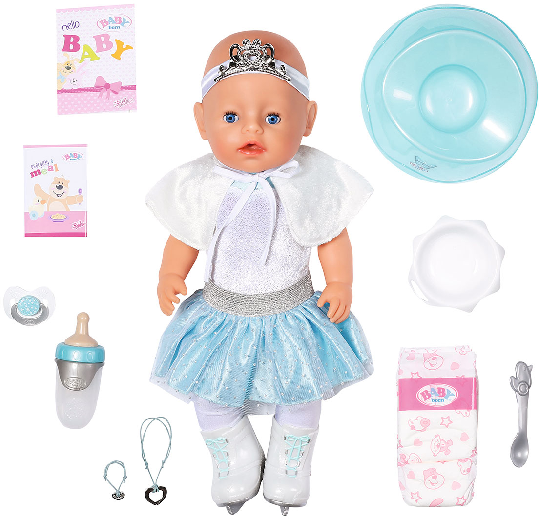 Кукла Baby Born серии Нежные объятия Балеринка-снежинка 43 см с аксессуарами (831250)
Кукла Baby Born серии Нежные объятия Балеринка-снежинка 43 см с аксессуарами (831250)
