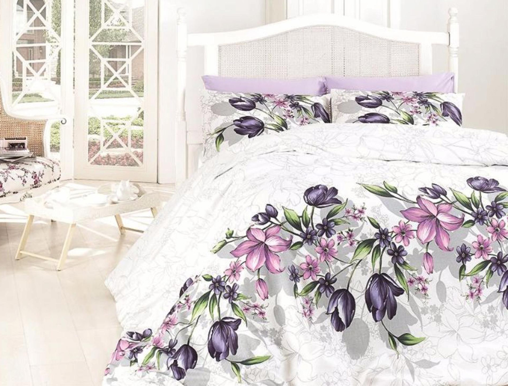 Полуторный набор постельного белья 160*220 из Ранфорса Riella Lila First Choice™
Полуторный набор постельного белья 160*220 из Ранфорса Riella Lila First Choice™
