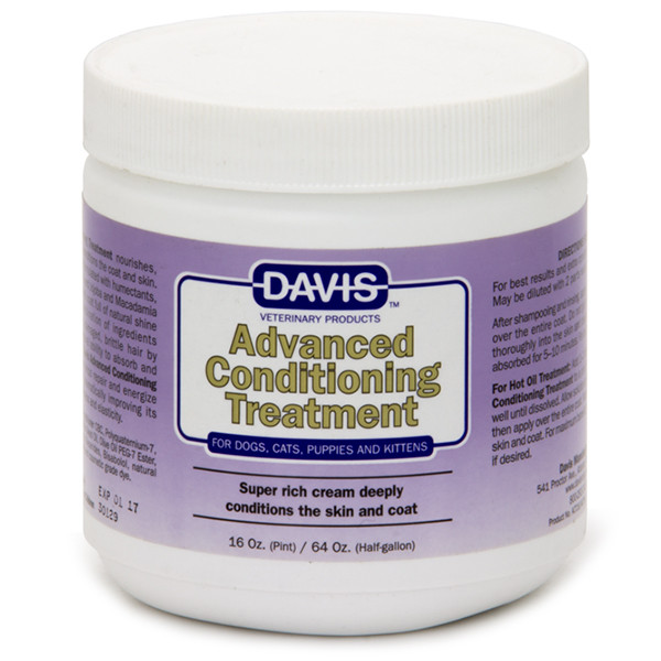 Кондиционер Davis Advanced Conditioning Treatment глубокий уход для собак и котов, 0,454 л
Кондиционер Davis Advanced Conditioning Treatment глубокий уход для собак и котов, 0,454 л