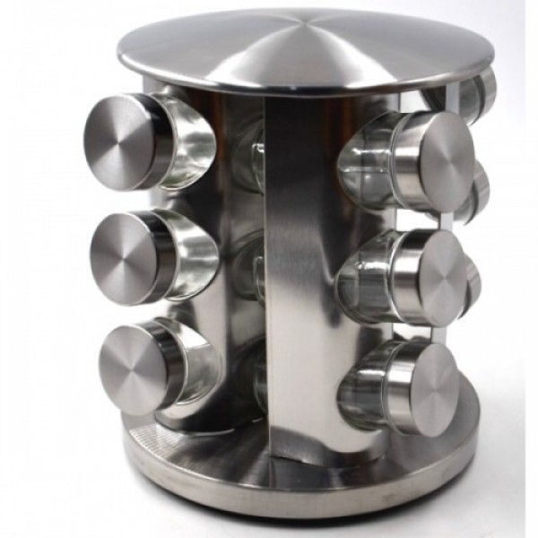 Кухонный набор для специй на вращающейся подставке 12 шт. Benson BN-176 NEW Line
Кухонный набор для специй на вращающейся подставке 12 шт. Benson BN-176 NEW Line