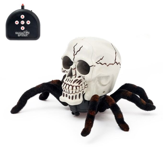Паук с головой черепа Skeleton Spider на радиоуправлении Cute Sunlight 310 черный
Паук с головой черепа Skeleton Spider на радиоуправлении Cute Sunlight 310 черный