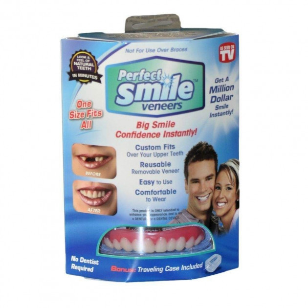 Знімні вініри для зубів Perfect Smile Veneers від продавця RSTQ в