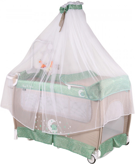 Манеж Bertoni (Lorelli) Sleep'N'Deam Rocker с балдахином Green Beige (S'N'D R+b-green/beige)
Манеж Bertoni (Lorelli) Sleep'N'Deam Rocker с балдахином Green Beige (S'N'D R+b-green/beige)