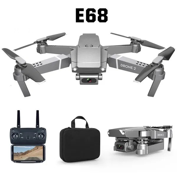 Квадрокоптер-дрон E68 c WiFi HD камерой DRONE2 складывающийся корпус +кейс (S-006800)
Квадрокоптер-дрон E68 c WiFi HD камерой DRONE2 складывающийся корпус +кейс (S-006800)