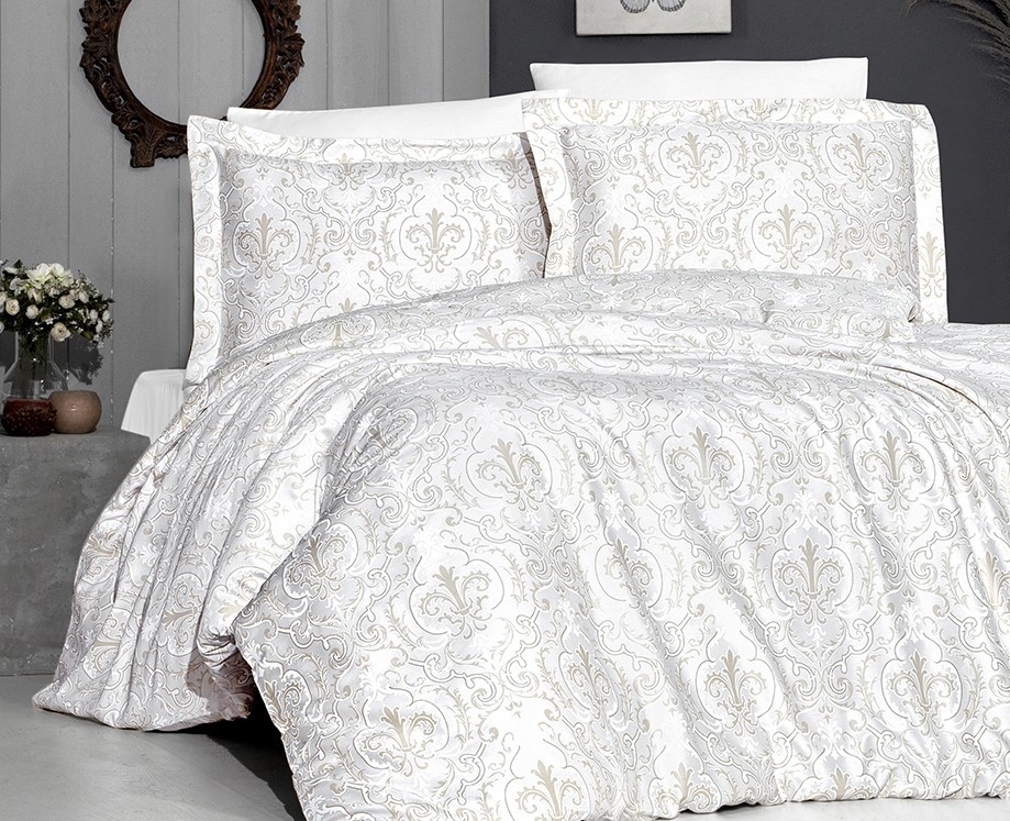 Комплект постельного белья полуторный First Choice Cotton Satin Delmor Krem 160х220 (FCS-0273)
Комплект постельного белья полуторный First Choice Cotton Satin Delmor Krem 160х220 (FCS-0273)