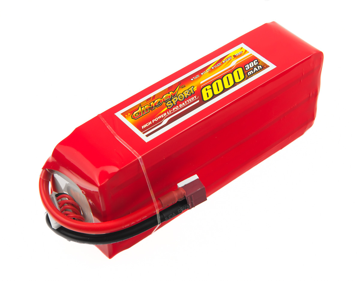 Аккумулятор Dinogy Li-Pol 6000mAh 22.2V 6S 30C 66x44x163 мм T-Plug (2711392182516)
Аккумулятор Dinogy Li-Pol 6000mAh 22.2V 6S 30C 66x44x163 мм T-Plug (2711392182516)