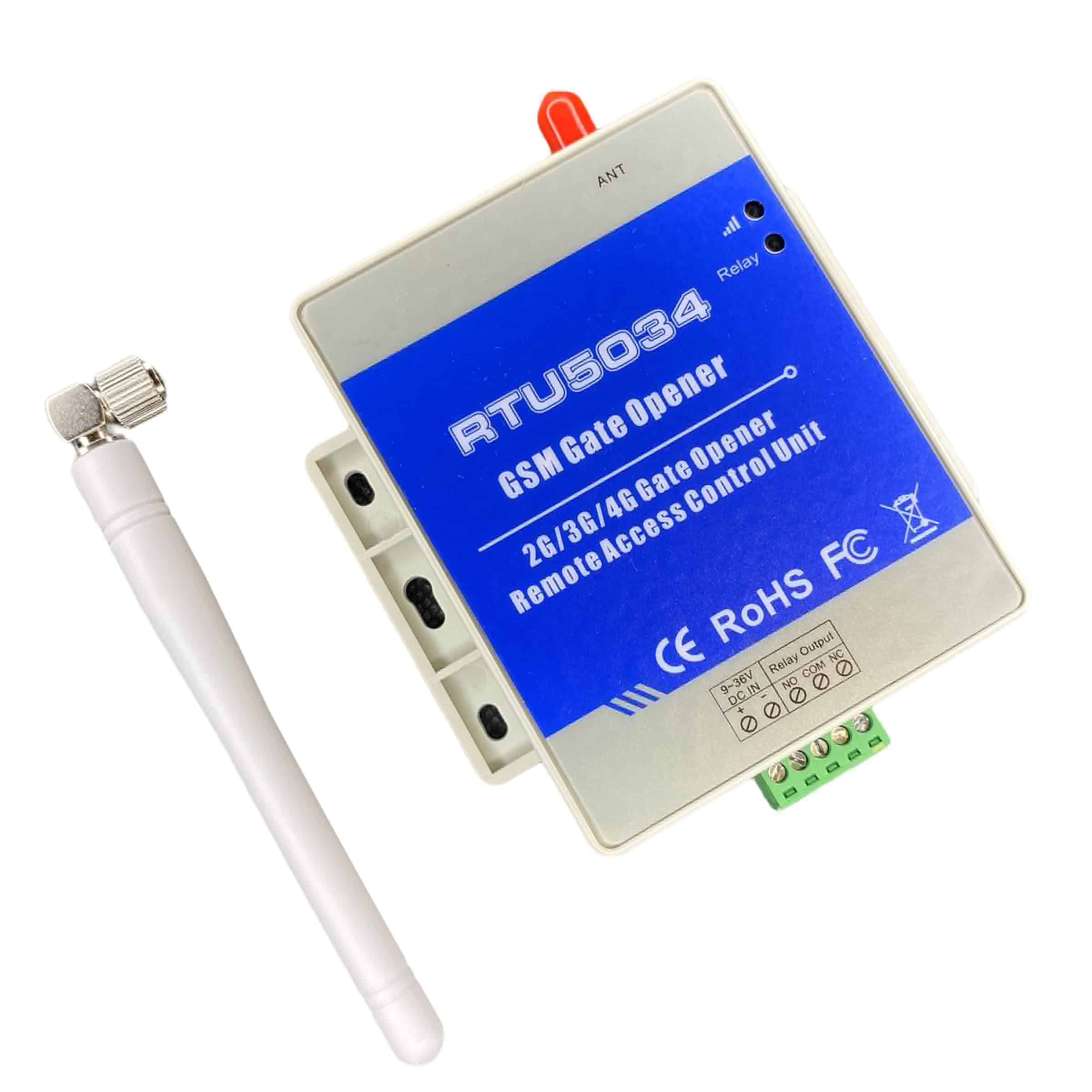 GSM 850/900/1800/1900 2G универсальный GSM реле RTU-5034 контролер на 999 пользователей + антена
GSM 850/900/1800/1900 2G универсальный GSM реле RTU-5034 контролер на 999 пользователей + антена