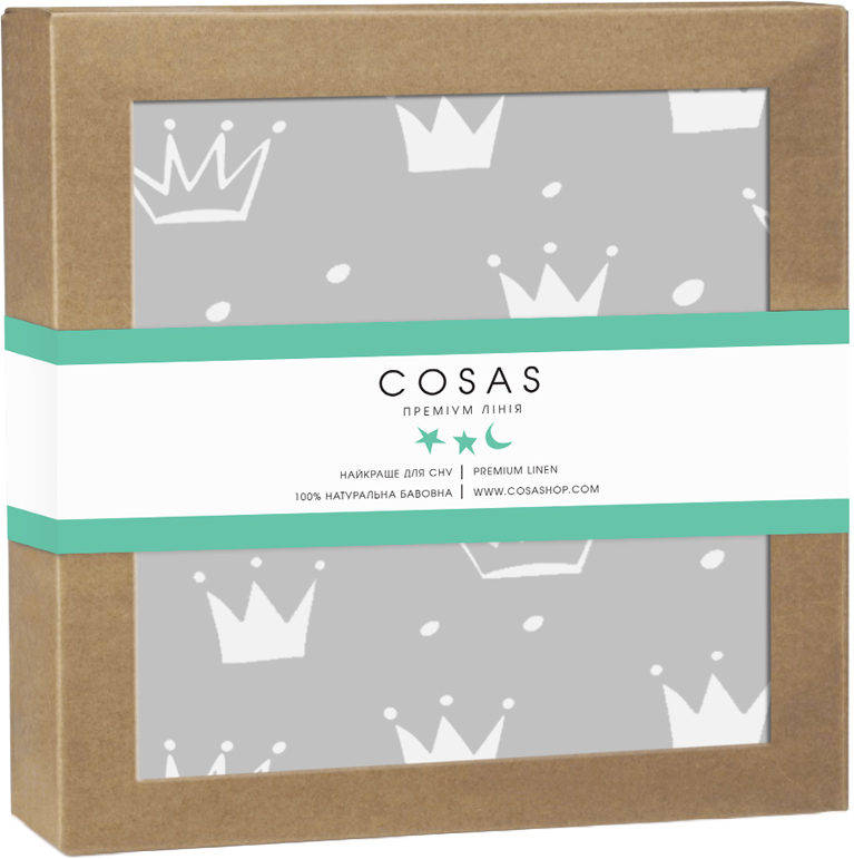 Пеленка непромокаемая Cosas Diaper Crown Grey 70х120 (Diaper_CrownGrey_120) (4822052053324)
Пеленка непромокаемая Cosas Diaper Crown Grey 70х120 (Diaper_CrownGrey_120) (4822052053324)