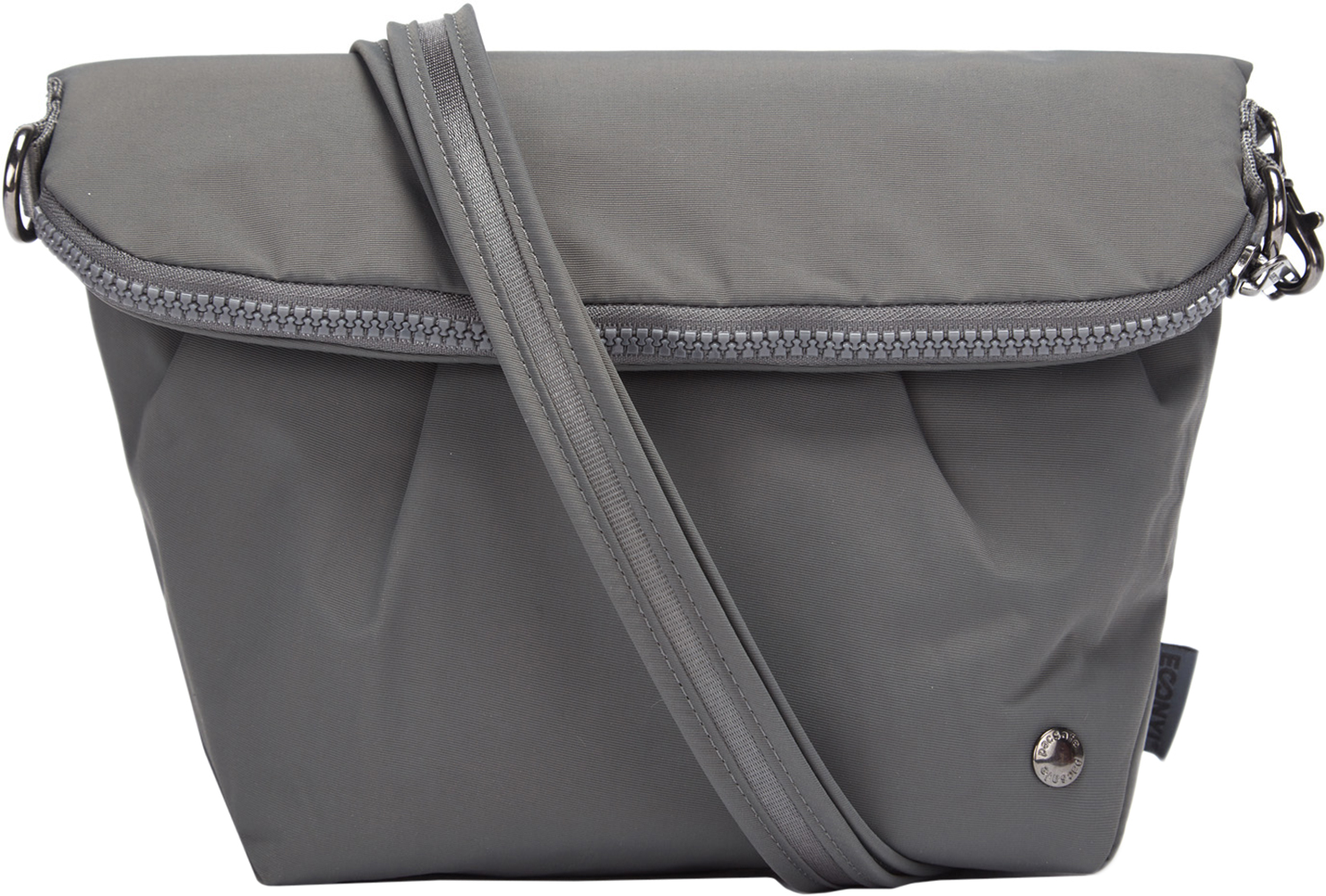 Сумка женская через плечо PacSafe "антивор" Citysafe CX Convertible Crossbody Econyl 6 степеней защиты 5 л Серая (20405520)
Сумка женская через плечо PacSafe "антивор" Citysafe CX Convertible Crossbody Econyl 6 степеней защиты 5 л Серая (20405520)