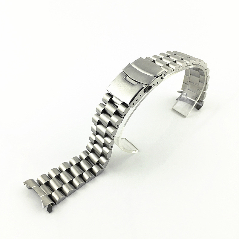 Браслет для часов Watch Band из нержавеющей стали литой, заокругленное окончание матовый 22 мм
Браслет для часов Watch Band из нержавеющей стали литой, заокругленное окончание матовый 22 мм