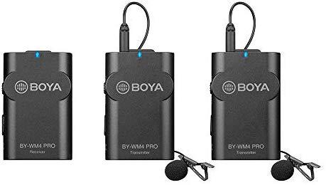 Петличный микрофон Boya BY WM4 PRO K2 радиомикрофон беспроводная двухканальная микрофонная система
Петличный микрофон Boya BY WM4 PRO K2 радиомикрофон беспроводная двухканальная микрофонная система