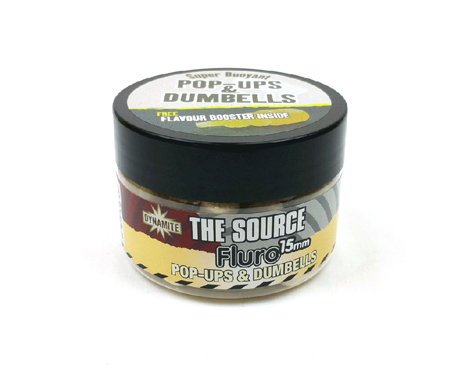 Бойлы Dynamite Baits Source White Fluro Pop-Ups and Dumbells 15 мм (арт.3838DY056)
Бойлы Dynamite Baits Source White Fluro Pop-Ups and Dumbells 15 мм (арт.3838DY056)