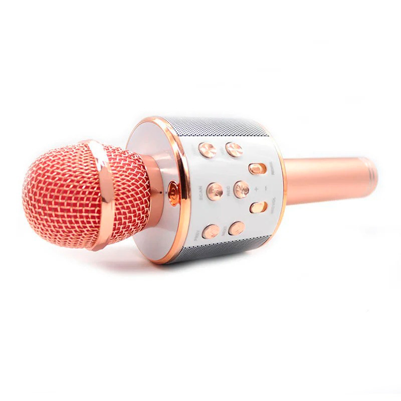 Микрофон для караоке, WSTER WS858, блютуз микрофон для пения, детский микрофон с динамиком, Розовый (1007432-Other-1)
Микрофон для караоке, WSTER WS858, блютуз микрофон для пения, детский микрофон с динамиком, Розовый (1007432-Other-1)