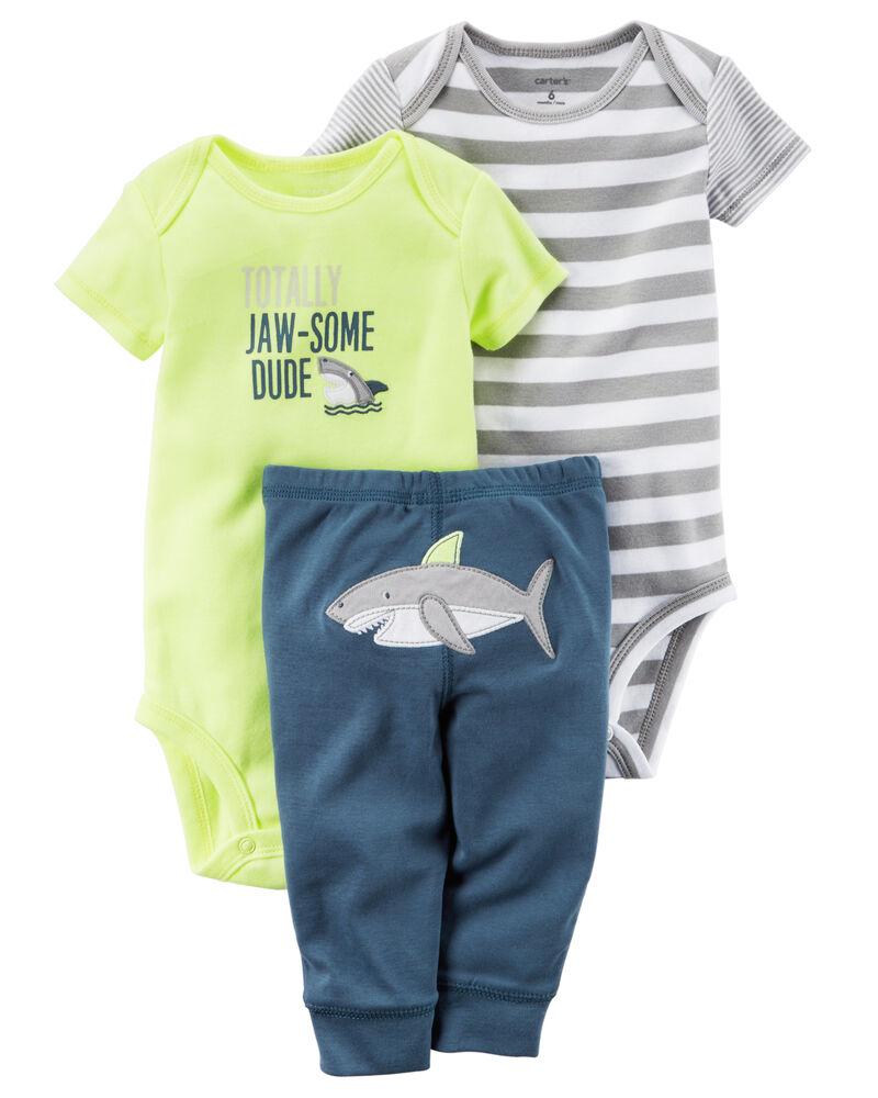 Комплект 3 в 1 Carters Детский Трикотажный на Мальчика 78-83 см Разные Цвета 126G597
Комплект 3 в 1 Carters Детский Трикотажный на Мальчика 78-83 см Разные Цвета 126G597