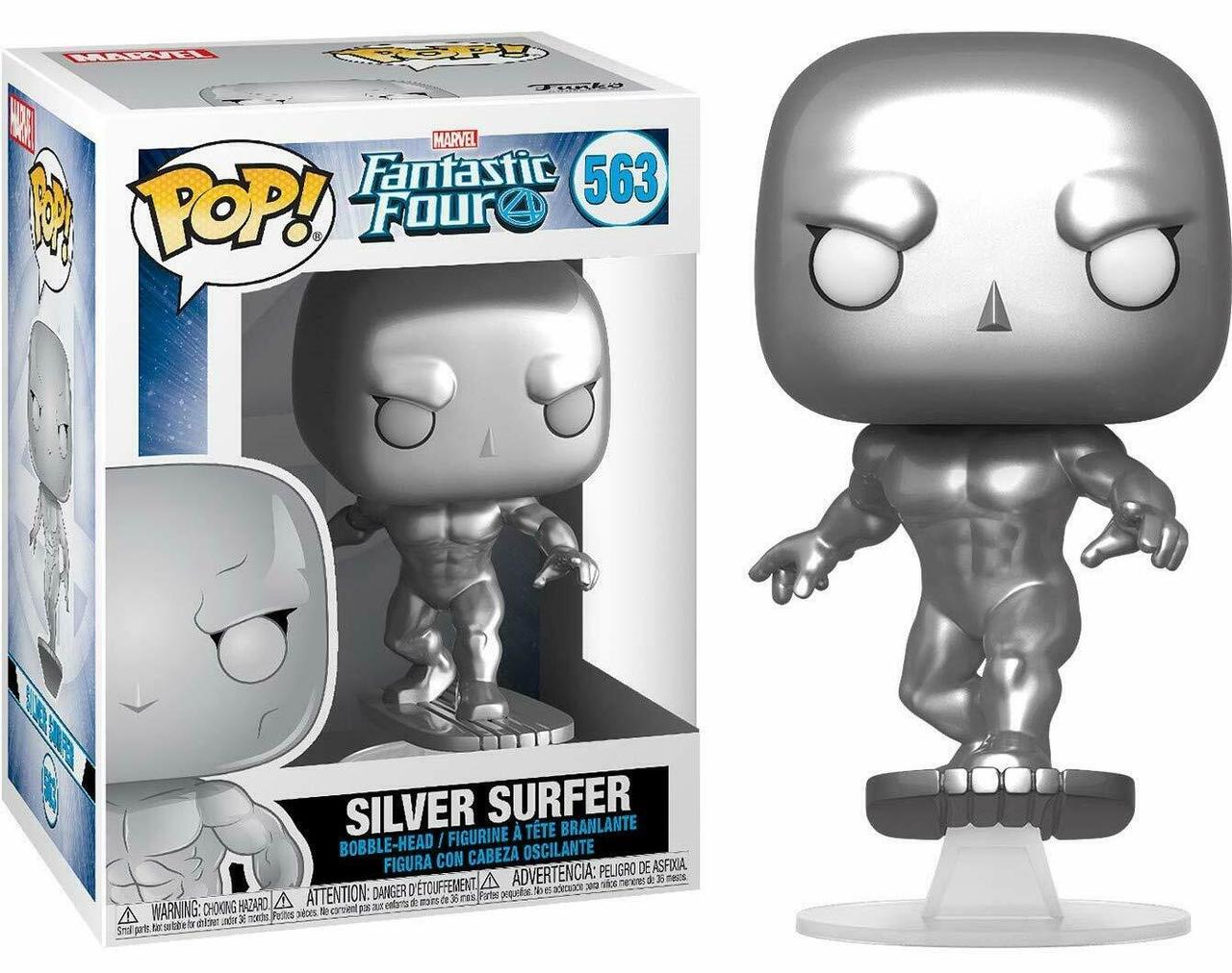 Фигурка Funko Pop Серебряный Серфер Фантастическая четверка Fantastic Four Silver Surfer 10см M SS 563
Фигурка Funko Pop Серебряный Серфер Фантастическая четверка Fantastic Four Silver Surfer 10см M SS 563