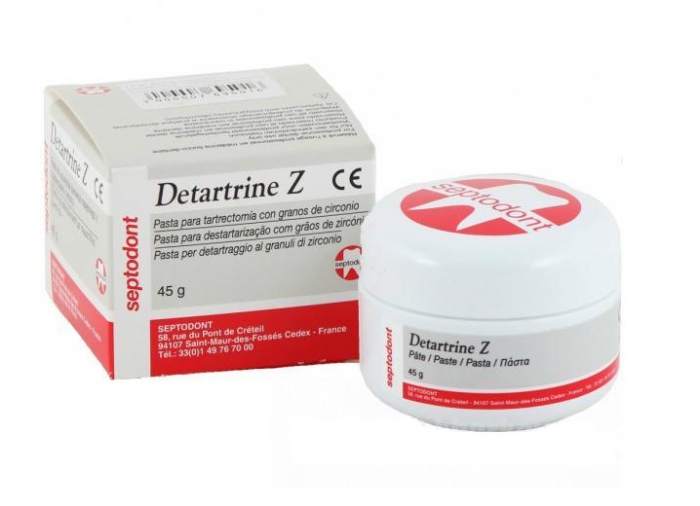 Материал стоматологический для удаления зубных отложений Septodont Detartrine Z (Детартрин Z), 45 г
Материал стоматологический для удаления зубных отложений Septodont Detartrine Z (Детартрин Z), 45 г