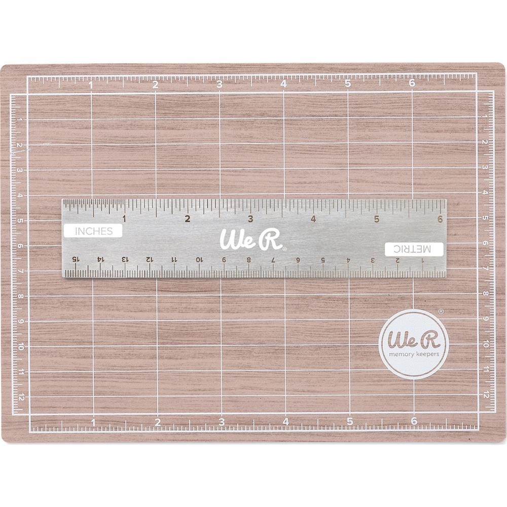 Магнитный коврик для рукоделия с линейкой We R Memory Keepers Mini Magnetic Cutting Mat & Ruler Set
Магнитный коврик для рукоделия с линейкой We R Memory Keepers Mini Magnetic Cutting Mat & Ruler Set