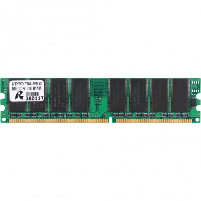 Модуль памяти для компьютера DDR SDRAM 1GB 400 MHz Hynix (HYND7AUDR-50M48 / HY5DU12822)
Модуль памяти для компьютера DDR SDRAM 1GB 400 MHz Hynix (HYND7AUDR-50M48 / HY5DU12822)