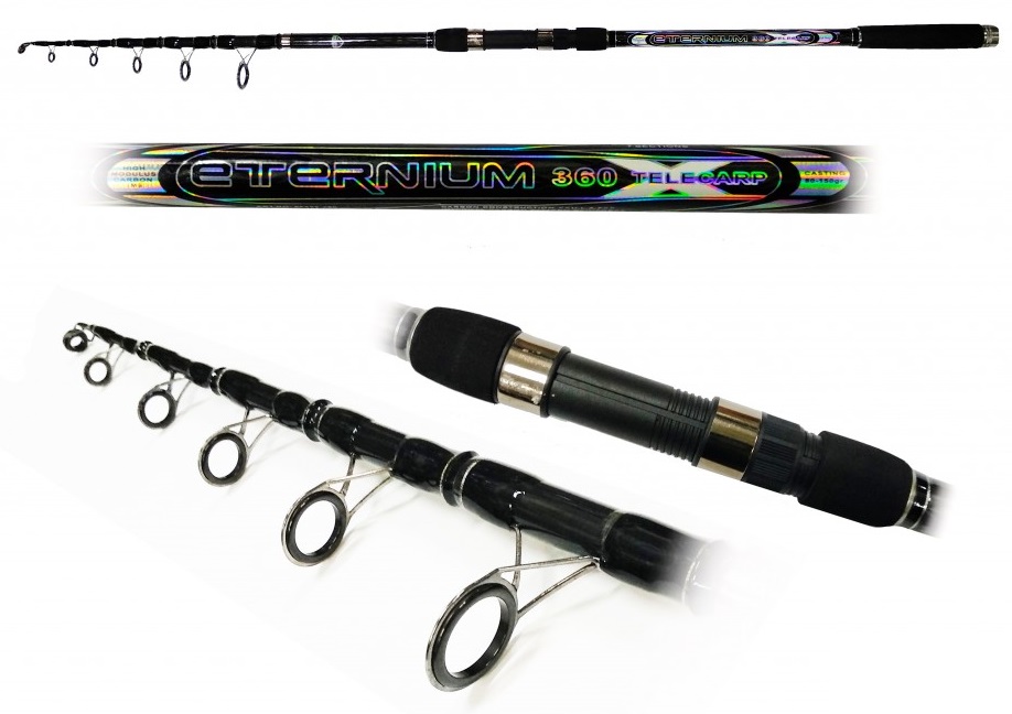 Телескопическое карповое удилище Condor Eternium Telecarp 3.6м 150г карбон (86559-360)
Телескопическое карповое удилище Condor Eternium Telecarp 3.6м 150г карбон (86559-360)