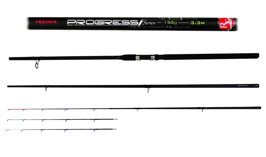 Фидер River Sports Fishing Feeder Progress 3.3м 150г композит (FP-01) 
Фидер River Sports Fishing Feeder Progress 3.3м 150г композит (FP-01)
