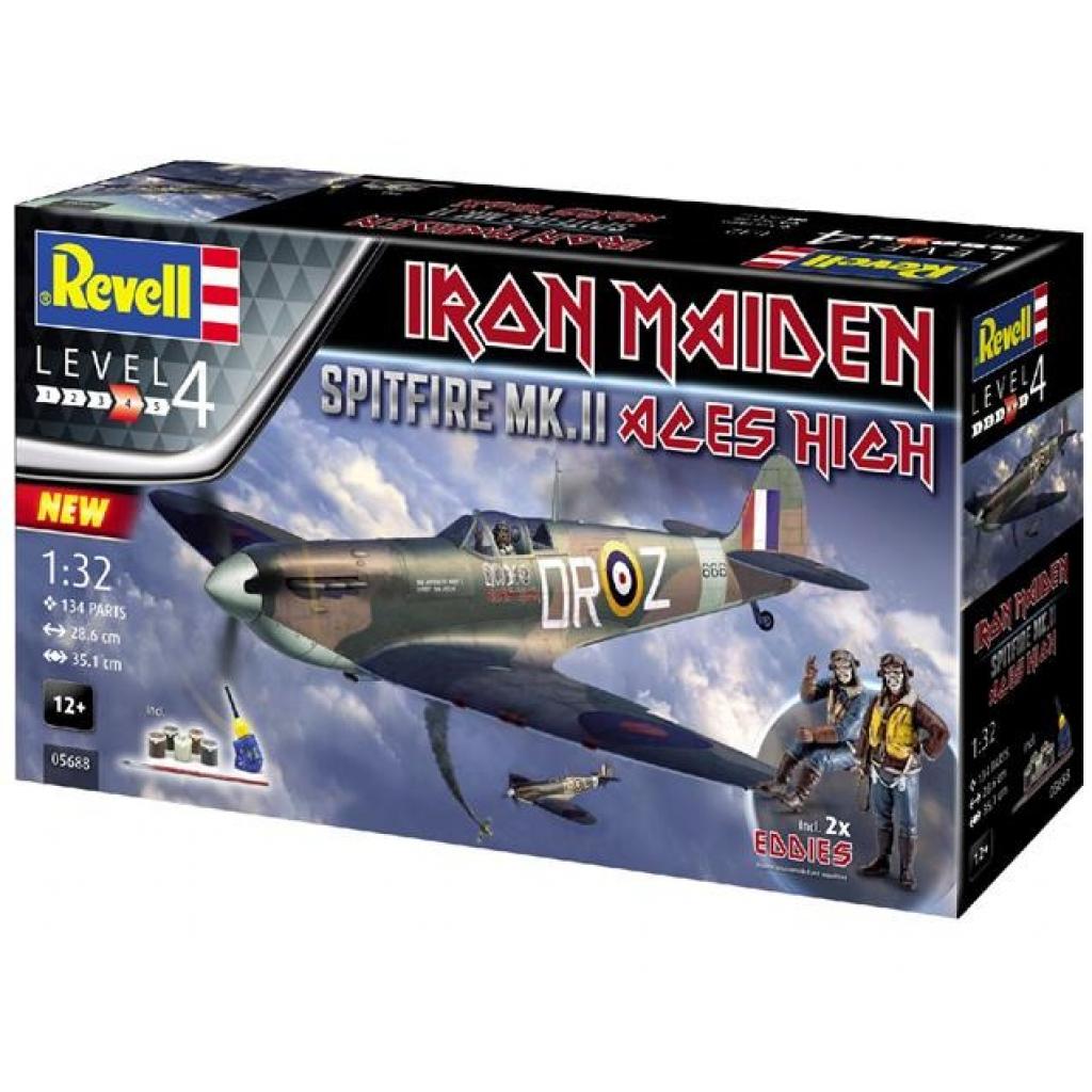 Сборная модель Revell Истребитель Спитфайр Mk.II "Aces High" Iron Maiden. Масштаб (RVL-05688)
Сборная модель Revell Истребитель Спитфайр Mk.II "Aces High" Iron Maiden. Масштаб (RVL-05688)