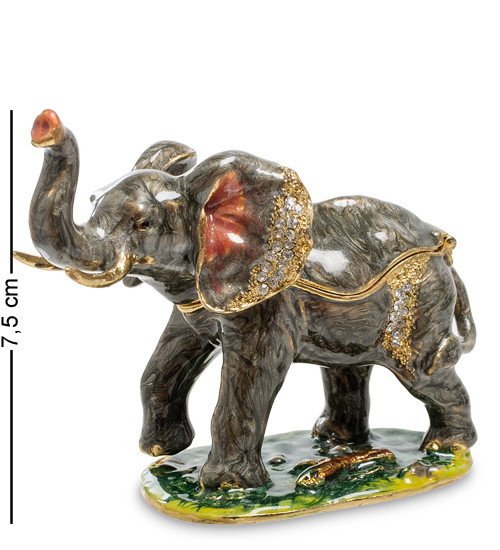 Шкатулка для украшени Слон 7,5 см Lefard 45841-BR-1181
Шкатулка для украшени Слон 7,5 см Lefard 45841-BR-1181