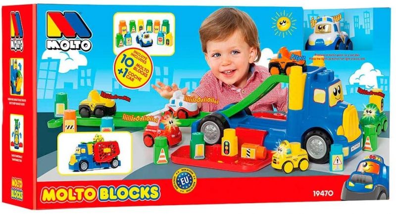 Игровой набор Molto грузовик-конструктор 10 блоков и авто 56 х 30 х 17 см (19470)
Игровой набор Molto грузовик-конструктор 10 блоков и авто 56 х 30 х 17 см (19470)
