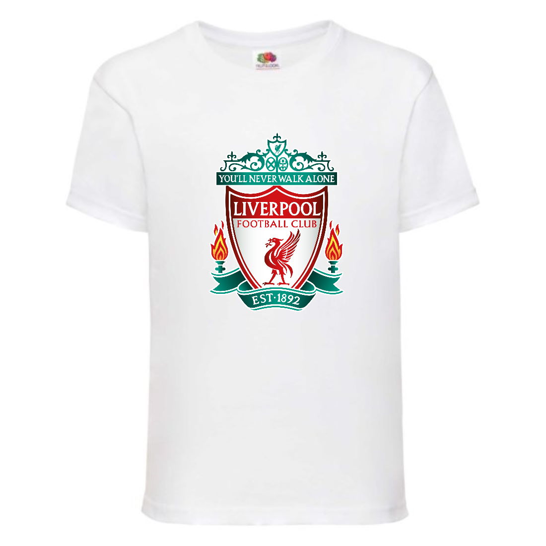 Футболка детская Футбольный клуб Ливерпуль (Liverpool) белая (FOOT wh 008) 140 см
Футболка детская Футбольный клуб Ливерпуль (Liverpool) белая (FOOT wh 008) 140 см