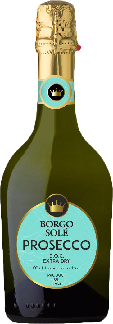 Вино ігристе Borgo Sole Prosecco DOC Extra Dry біле сухе 0 75 л 11