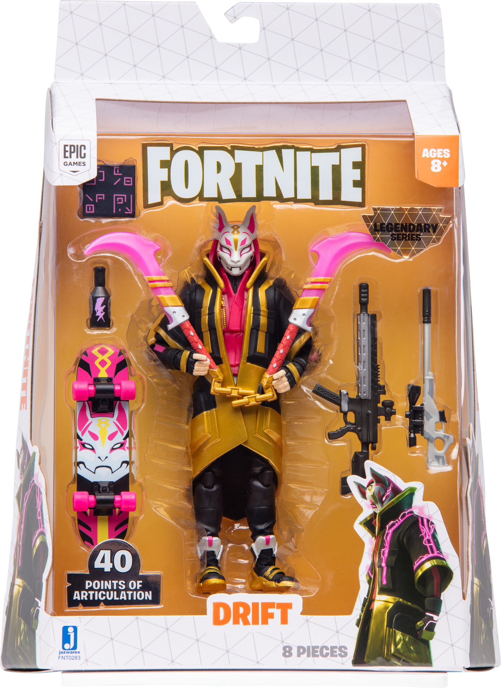 Коллекционная фигурка Jazwares Fortnite Legendary Series Drift - Stage 5 S5 (FNT0283)
Коллекционная фигурка Jazwares Fortnite Legendary Series Drift - Stage 5 S5 (FNT0283)