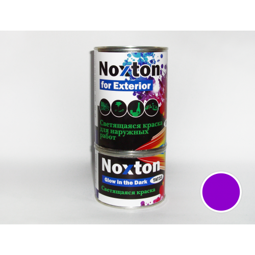 Люминесцентная краска для наружных работ NoxTon "Фиолетовая" (белая полупроз., фиолетовое свеч.)
Люминесцентная краска для наружных работ NoxTon "Фиолетовая" (белая полупроз., фиолетовое свеч.)