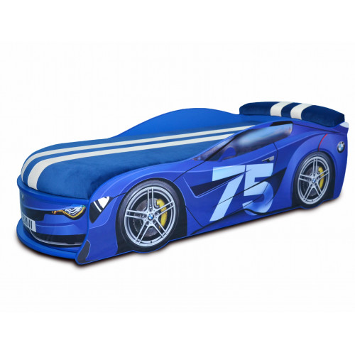 Кровать машина BMW Turbo синяя-75 70х150 ДСП без подъемного механизма матрас Спорт синий
Кровать машина BMW Turbo синяя-75 70х150 ДСП без подъемного механизма матрас Спорт синий