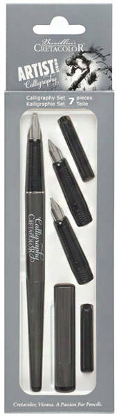 Набор ручек для каллиграфии Cretacolor Artist Studio Line черный 7шт (9014400277062)
Набор ручек для каллиграфии Cretacolor Artist Studio Line черный 7шт (9014400277062)