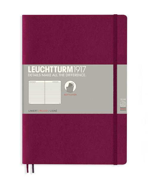 Блокнот Leuchtturm1917 М'яка обкладинка Paperback B6 (12,5х19 см) Винний Лінія (359684)
Блокнот Leuchtturm1917 М'яка обкладинка Paperback B6 (12,5х19 см) Винний Лінія (359684)