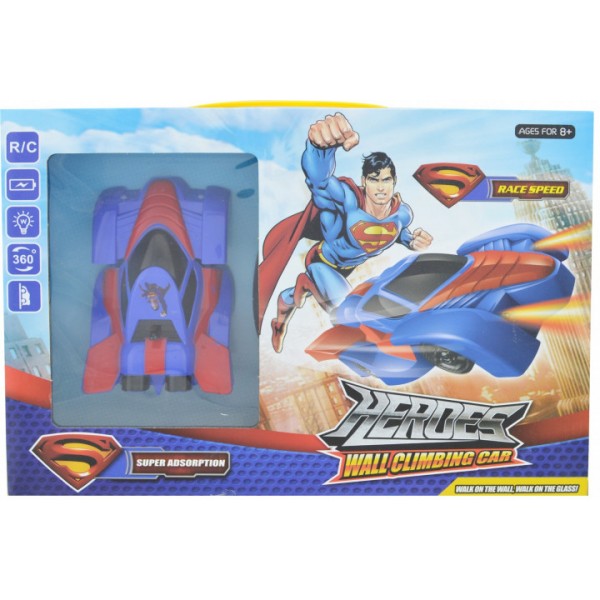 Радиоуправляемая игрушка (Антигравитационная машинка) Heroes Wall Climber 3299 Super Man
Радиоуправляемая игрушка (Антигравитационная машинка) Heroes Wall Climber 3299 Super Man