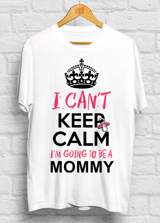 Подарок маме футболка с прикольной надписью - I cant keep calm im goint to bea mommy XL
Подарок маме футболка с прикольной надписью - I cant keep calm im goint to bea mommy XL
