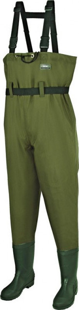 Забродные штаны-вейдерсы DAM Hydroforce Nylon Taslan Chest Wader 42-43 р Green
Забродные штаны-вейдерсы DAM Hydroforce Nylon Taslan Chest Wader 42-43 р Green