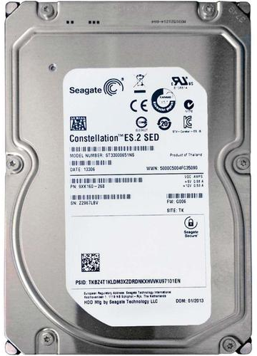 Жесткий диск Seagate Constellation 3.5" 3ТБ 7200об/м 64МБ SATA III (ST33000651NS)
Жесткий диск Seagate Constellation 3.5" 3ТБ 7200об/м 64МБ SATA III (ST33000651NS)
