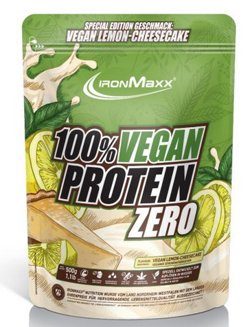 Растительный протеин (для веганов) IronMaxx Vegan Protein - 500 г (пакет) - Лимонный чизкейк
Растительный протеин (для веганов) IronMaxx Vegan Protein - 500 г (пакет) - Лимонный чизкейк