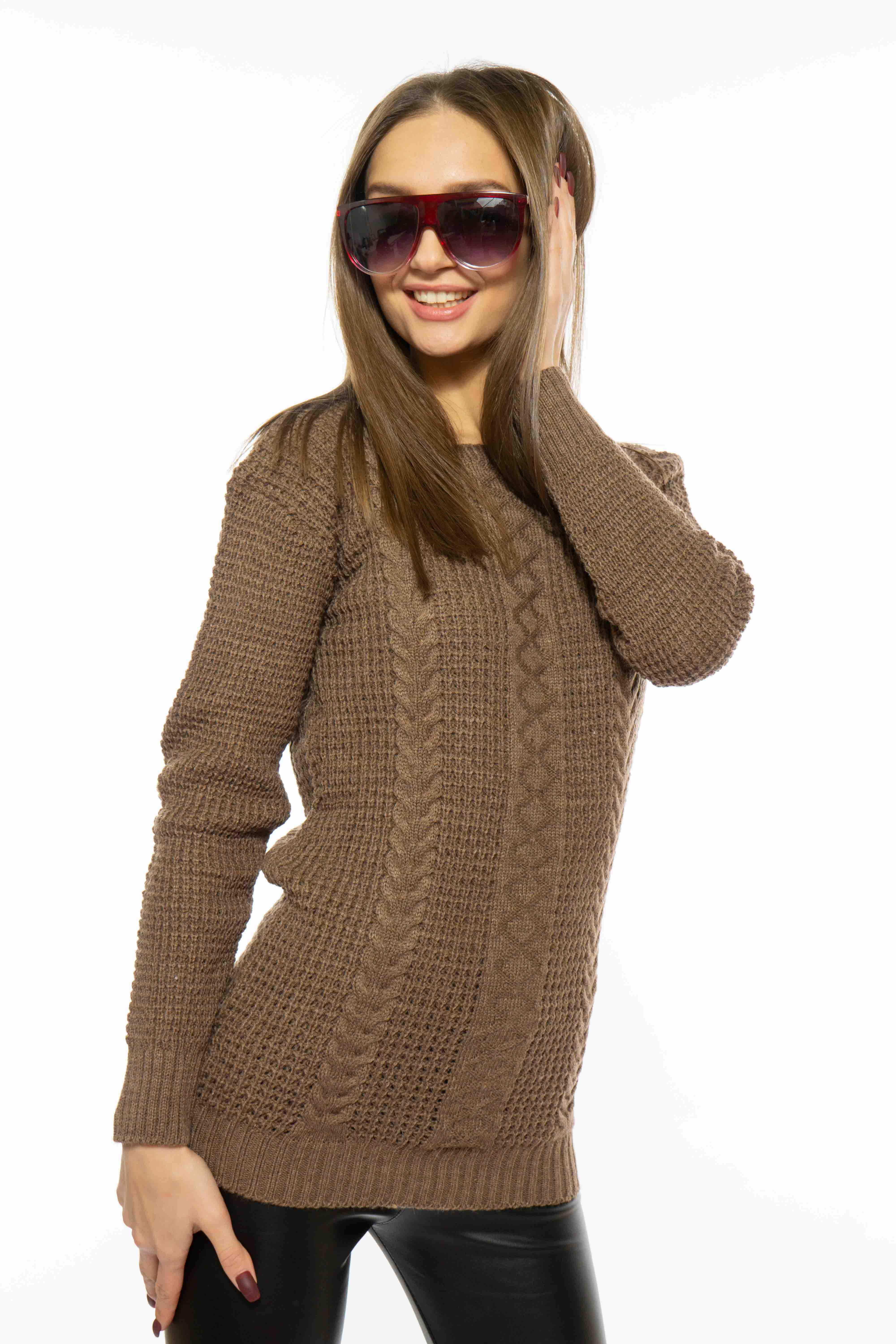 Свитер женский однотонный Time of Style 85F202 - Капучино, Свитер женский однотонный Time of Style 85F202 S-M Капучино
Свитер женский однотонный Time of Style 85F202 - Капучино, Свитер женский однотонный Time of Style 85F202 S-M Капучино