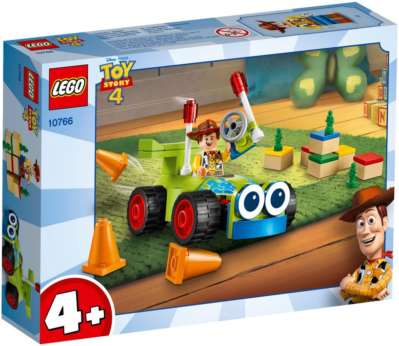 Lego Toy Story 4 Вуди на машине 10766 
Lego Toy Story 4 Вуди на машине 10766