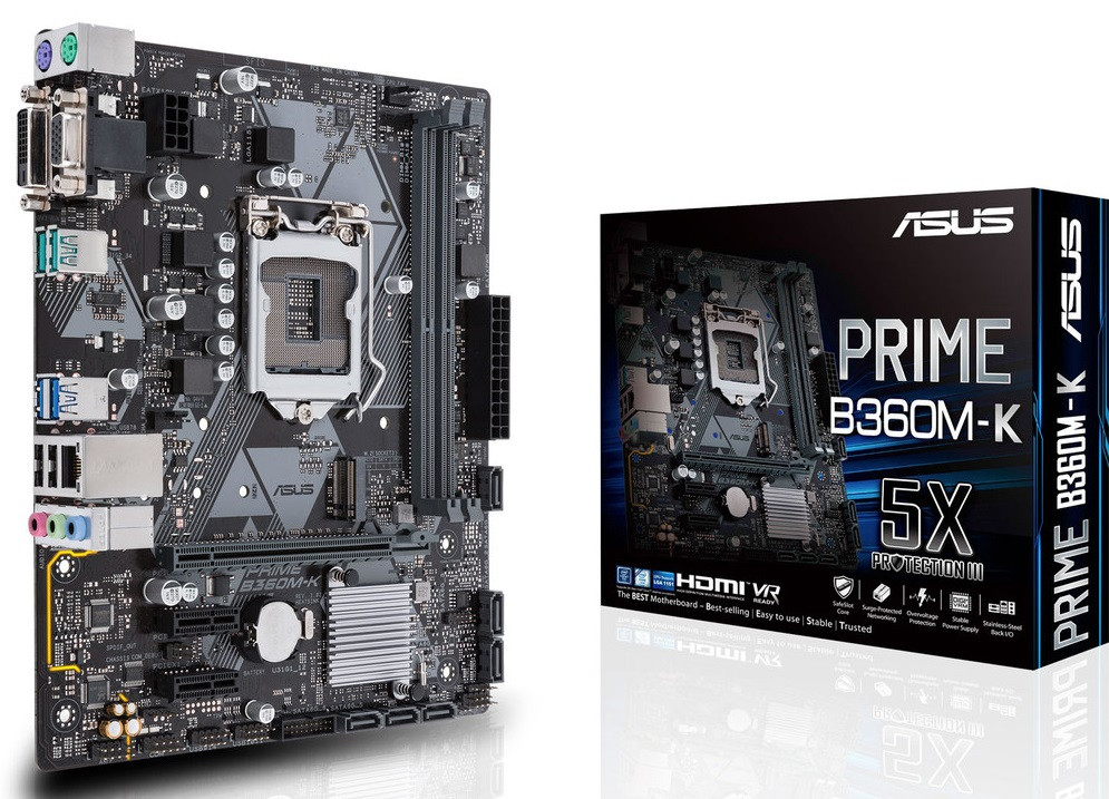 Материнcкая плата ASUS PRIME_B360M-K s1151 B360 2xDDR4 M.2 DVI-VGA M.2 Socket 3 mATX (JN63PRIME_B360M-K)
Материнcкая плата ASUS PRIME_B360M-K s1151 B360 2xDDR4 M.2 DVI-VGA M.2 Socket 3 mATX (JN63PRIME_B360M-K)