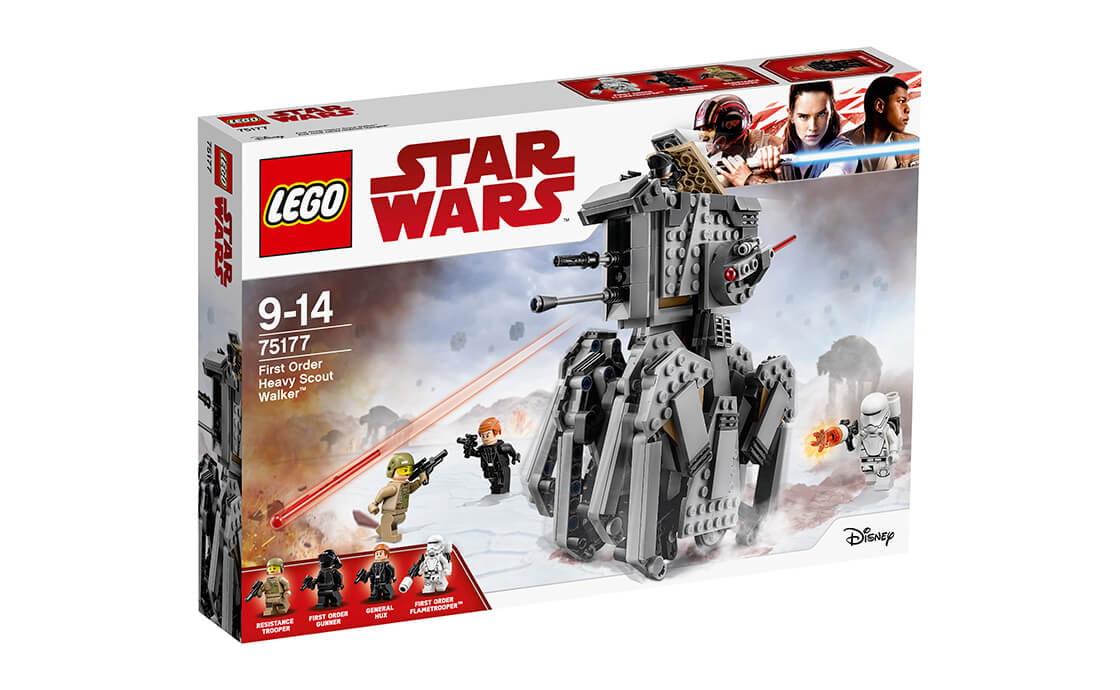 Конструктор LEGO Важкий розвідувальний крокохід Першого Ордена 554 деталей (75177)
Конструктор LEGO Важкий розвідувальний крокохід Першого Ордена 554 деталей (75177)