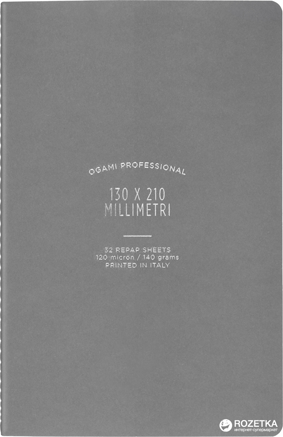 Записная книга Ogami Pro Soft 13 х 21 см 64 страницы в линейку Серая (8011688058186)
Записная книга Ogami Pro Soft 13 х 21 см 64 страницы в линейку Серая (8011688058186)
