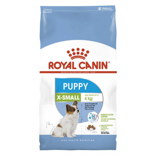 Сухой корм Royal Canin X-Small Puppy для щенков миниатюрных пород до 10 месяцев, 3 кг
Сухой корм Royal Canin X-Small Puppy для щенков миниатюрных пород до 10 месяцев, 3 кг
