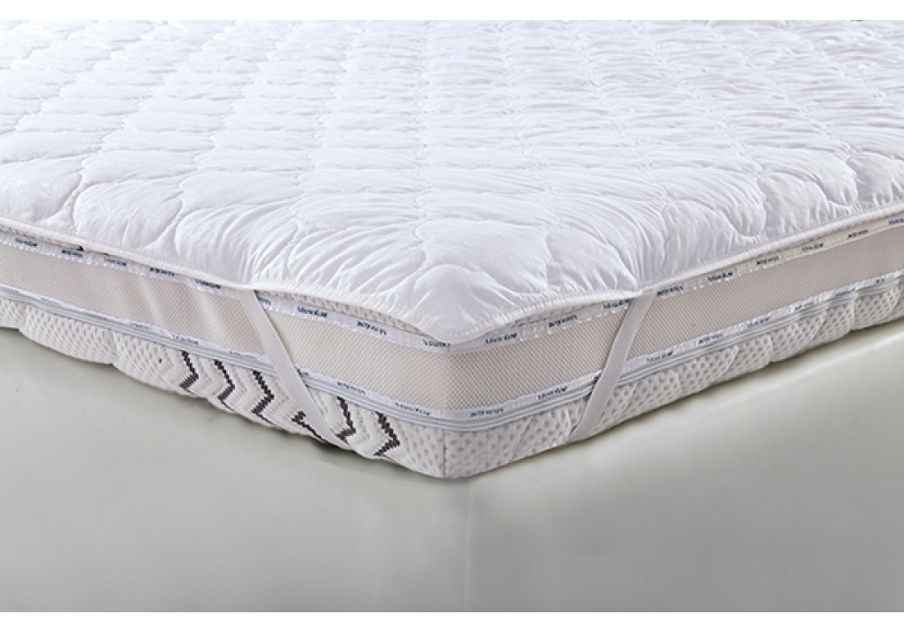 Наматрасник Matroluxe двухсторонний с угловыми фиксаторами 160x200 см 
Наматрасник Matroluxe двухсторонний с угловыми фиксаторами 160x200 см