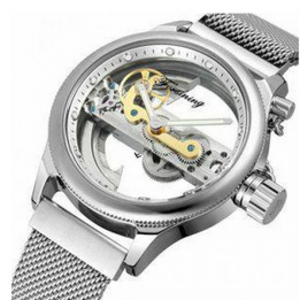 Наручные часы Forsining Air 019 All Silver Diamonds мужские механические + подарочная коробка
Наручные часы Forsining Air 019 All Silver Diamonds мужские механические + подарочная коробка