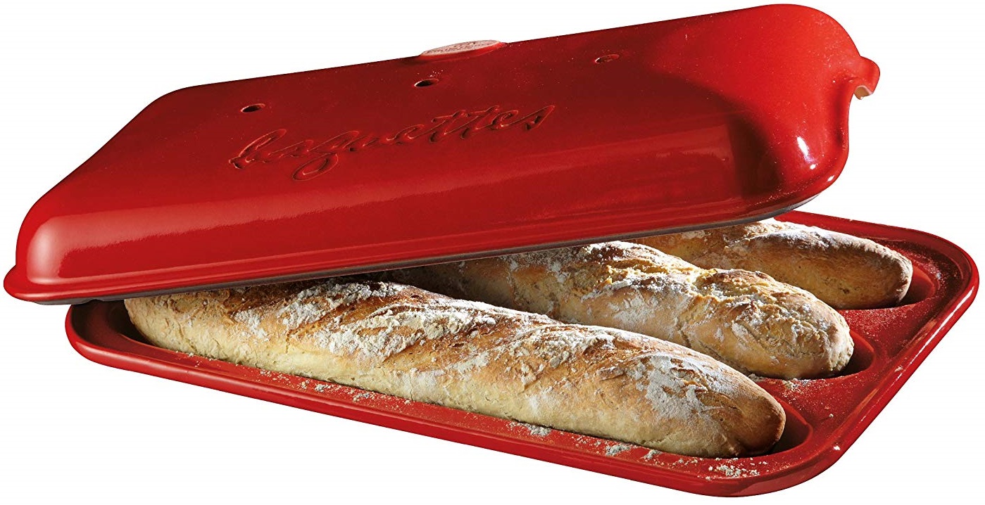 Форма для выпечки багета Emile Henry HR Oven Ceramic Specialized Cooking 39 x 24 см Красная
Форма для выпечки багета Emile Henry HR Oven Ceramic Specialized Cooking 39 x 24 см Красная